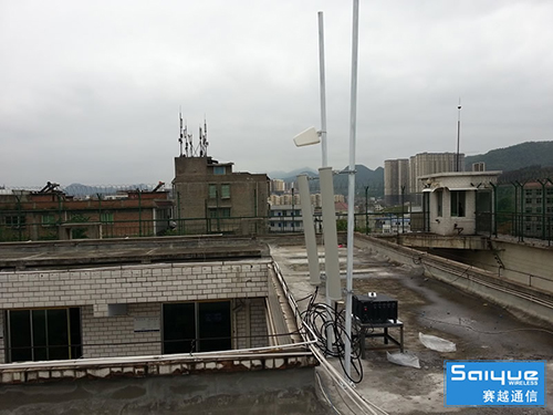  眉县某看守所大功率手机信号屏蔽器（白噪声）案例